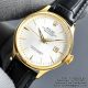 Rolex DateJust Men's Watch Best Edition 316 Steel White/Yellow Dial No Alligator Leather Strap